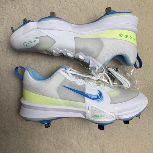 Nike Force Trout 9 Pro‎ Fresh Pack Metal Baseball Cleats Men's Size 11 - Picture 1 of 6